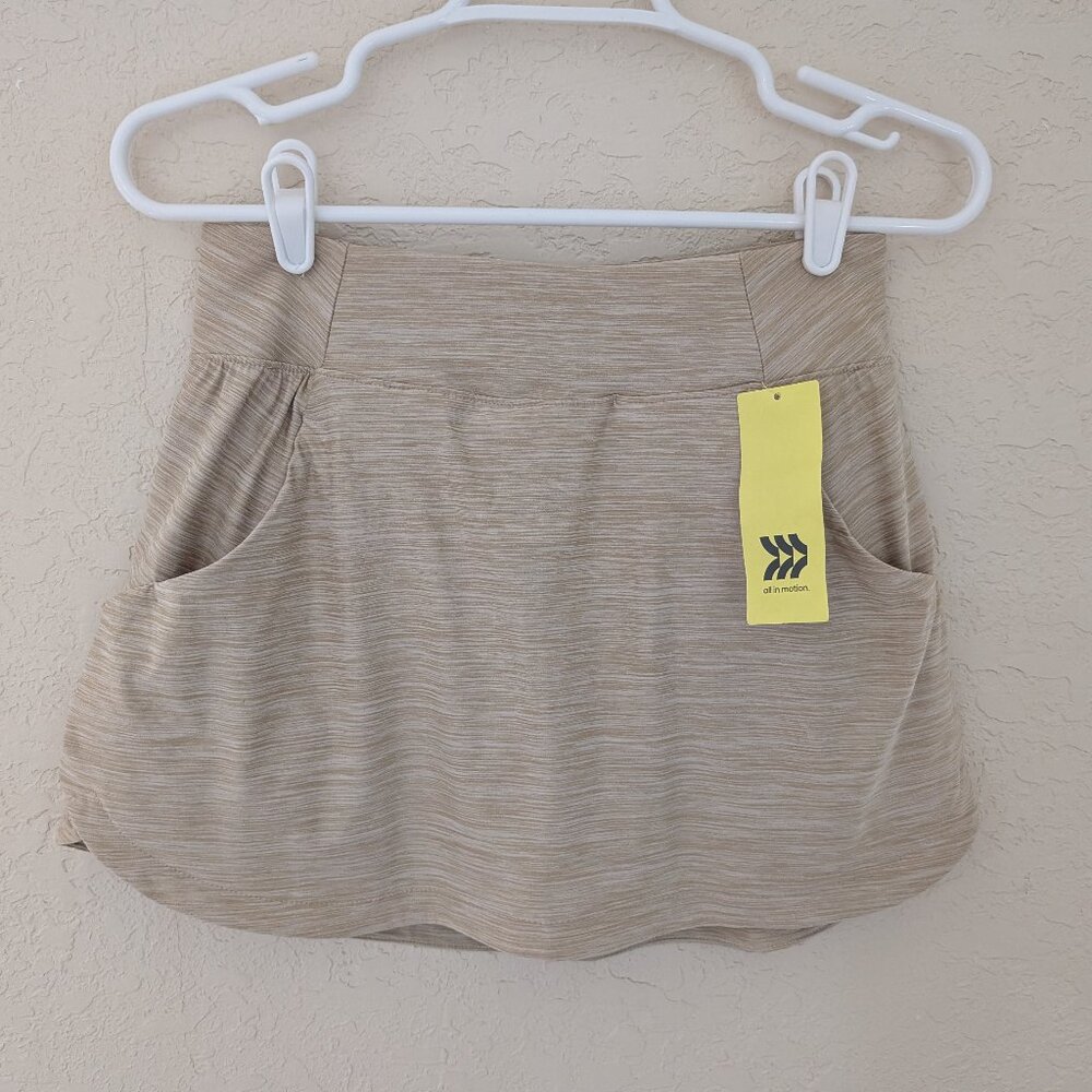 All in Motion Athletic Skirt Pockets Size S NWT